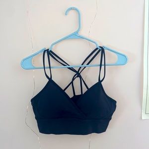 Lulu Cross-back Workout Bra